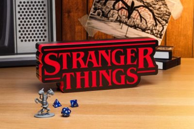 Stranger Things Lámpara Logo 31 cm