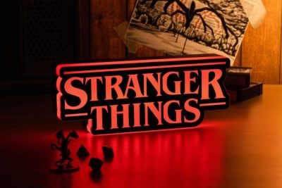 Stranger Things Lámpara Logo 31 cm