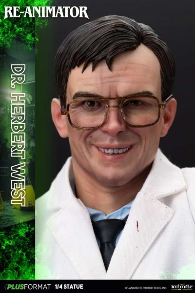 Re-animator dr herbert west 1/4 plus format statue
