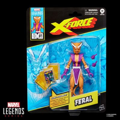FERAL FIGURA 15 CM X-FORCE MARVEL LEGENDS SERIES