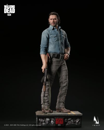 Figura Rick Grimes de pie Walking Inart