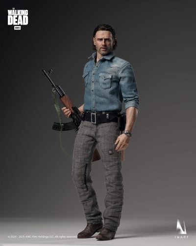 Figura Rick Grimes de pie Walking Inart