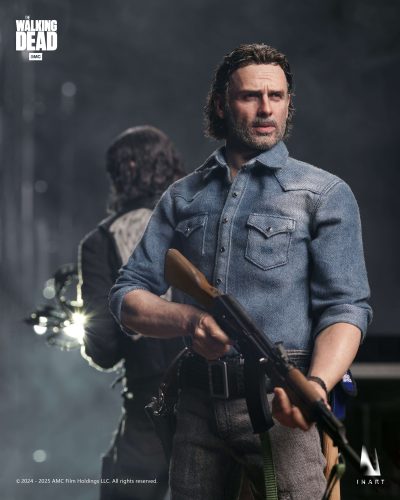 Rick Grimes Walking Inart con escopeta