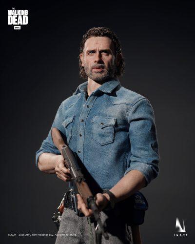 Figura Rick Grimes Walking Inart con escopeta