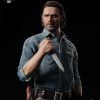 Figura Rick Grimes con cuchillo Walking Inart