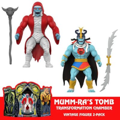 Pack 2 Figuras Thundercats Vintage Collection Mumm-Ra's Tomb
