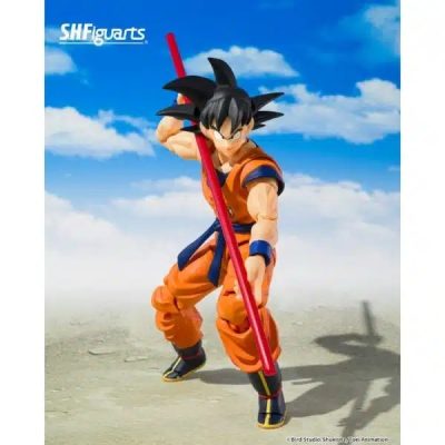 SON GOKU & SON GOHAN -KID- & KINTOUN FIGURAS 14 CM & 6 CM DRAGON BALL Z SH FIGUARTS COLLECTOR SHOP