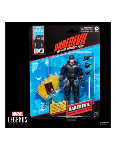 DAREDEVIL FIGURA 15 CM DAREDEVIL THE MAN WITHOUT FEAR MARVEL LEGENDS SERIES