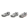 DELOREAN SET 3 VEHICULOS 1/32 SCALE BACK TO THE FUTURE