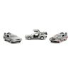 DELOREAN SET 3 VEHICULOS 1/32 SCALE BACK TO THE FUTURE