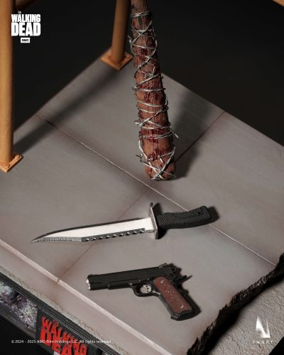 figura negan smith inart the walking dead armas