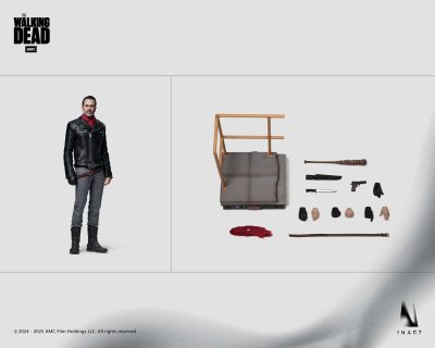 figura negan smith inart the walking dead accesorios