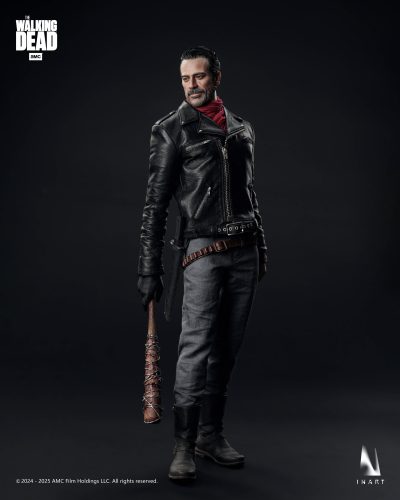 figura negan smith inart the walking dead de pie