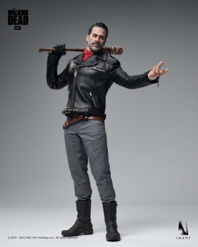 figura negan smith inart the walking dead con bate de beisbol