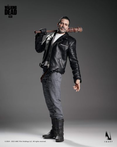 figura negan smith inart the walking dead con lucille
