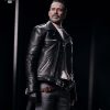figura negan smith inart the walking dead con chaqueta