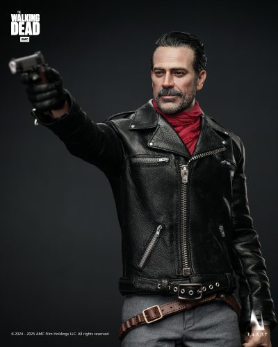 figura negan smith inart the walking dead con pistola