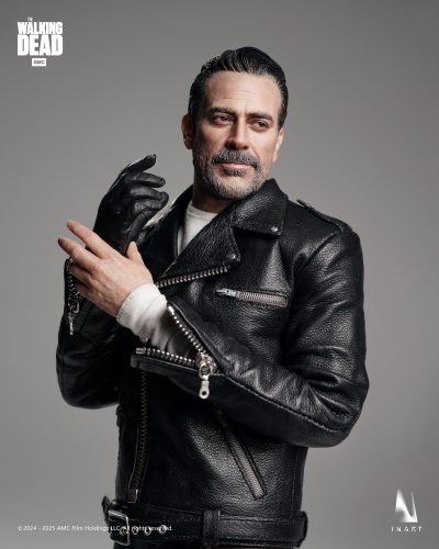 figura negan smith inart the walking dead con guante