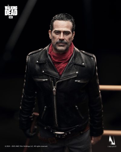 figura negan smith inart the walking dead primer plano
