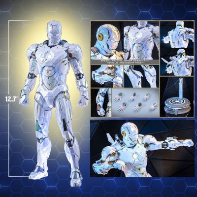 Figura Iron Man Mark IV (Sub-Zero Fractal Armor) Escala 1/6 Hot Toys
