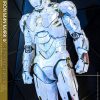 Figura Iron Man Mark IV (Sub-Zero Fractal Armor) Escala 1/6 Hot Toys