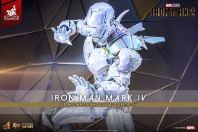 Figura Iron Man Mark IV (Sub-Zero Fractal Armor) Escala 1/6 Hot Toys