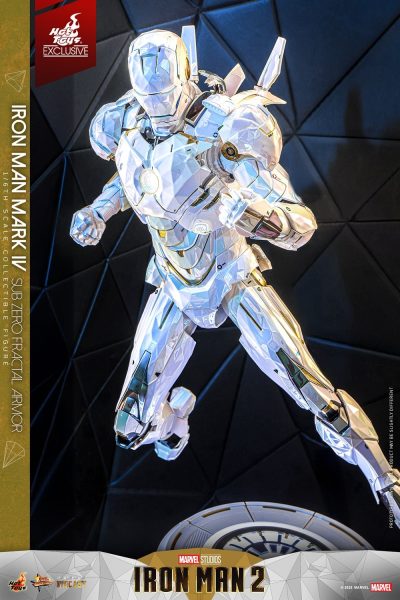Figura Iron Man Mark IV (Sub-Zero Fractal Armor) Escala 1/6 Hot Toys