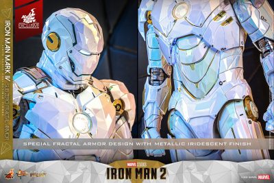 Figura Iron Man Mark IV (Sub-Zero Fractal Armor) Escala 1/6 Hot Toys
