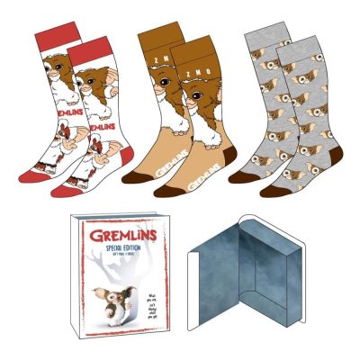 Gremlins Pack de 3 Pares de calcetines 36-43
