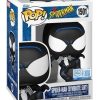 Spider-Man POP! Marvel Vinyl Figura Black Suit Spidey 9 cm