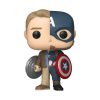 Marvel POP! Vinyl Split- Cap/Steve Exclusive 9 cm