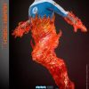 The Fantastic Four: First Steps Movie Masterpiece Action Figure 1/6 Human Torch 30 cm