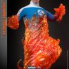 The Fantastic Four: First Steps Movie Masterpiece Action Figure 1/6 Human Torch 30 cm