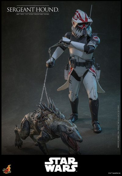 Star Wars: The Clone Wars Action Figure 1/6 Sergeant Hound 30 cm