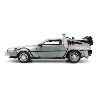 Delorean Regreso Al Futuro Hollywood Rides Diecast Jada Toys Escala 1/24
