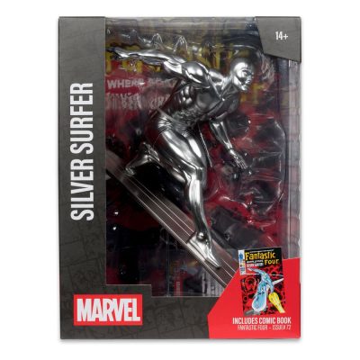 Marvel Collection Estatua PVC 1/6 Silver Surfer (Fantastic Four #72) 25 cm
