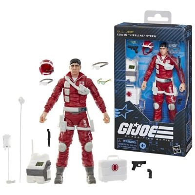 EDWIN LIFELINE STEEN FIGURA 15 CM G.I. JOE CLASSIFIED SERIES