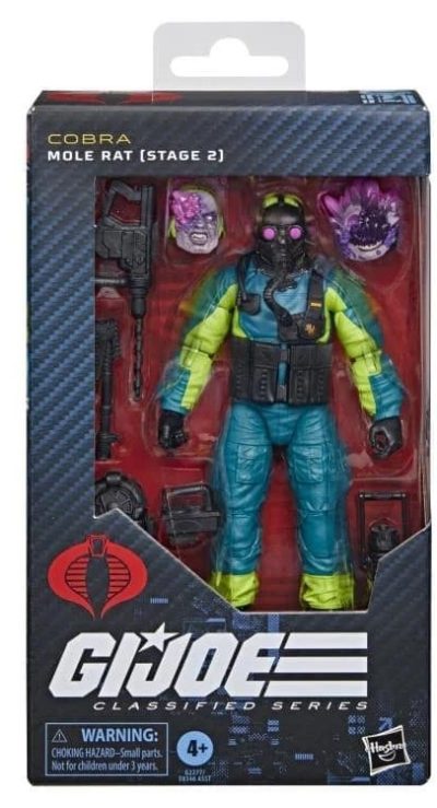 MOLE RAT STAGE 2 FIGURA 15 CM G.I. JOE CLASSIFIED SERIES