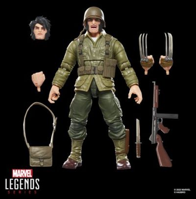WOLVERINE (WWII LOGAN) FIGURA 15 CM MARVEL LEGENDS SERIES
