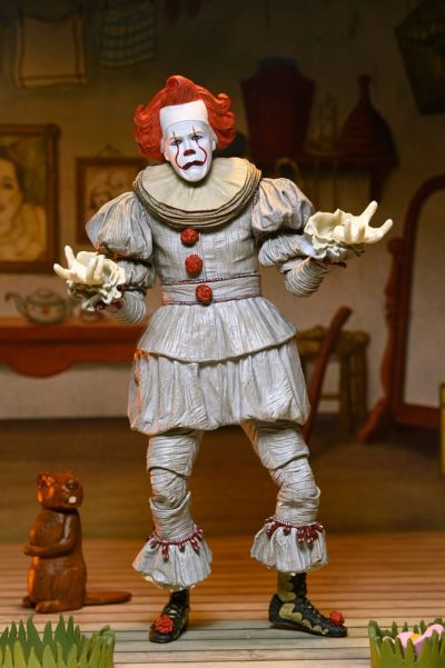 It: Welcome To Derry Action Figure Ultimate Bob Gray As Pennywise 18 cm