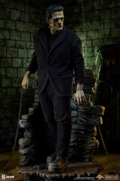 Frankenstein Premium Format Mixed Media Statue Frankenstein (Fabric Costume) 57 cm