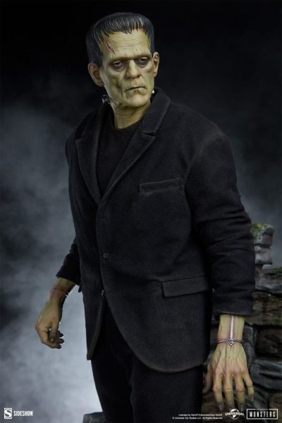 Frankenstein Premium Format Mixed Media Statue Frankenstein (Fabric Costume) 57 cm