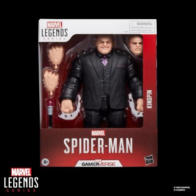KINGPIN FIGURA 20 CM SPIDER-MAN GAMERVERSE MARVEL LEGENDS SERIES
