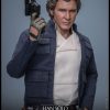 han solo imperio contraataca hot toys con blaster