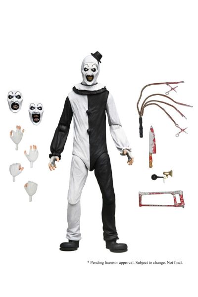 terrifier neca art the clown escala 1-4