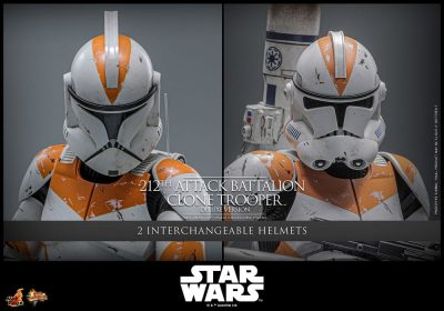 Star Wars: The Clone Wars Action Figure 1/6 212th Attack Battalion Clone Trooper Deluxe Version 30 cm