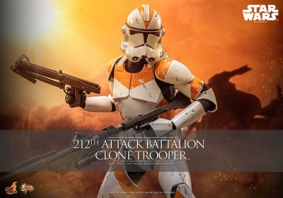 Star Wars: The Clone Wars Action Figure 1/6 212th Attack Battalion Clone Trooper 30 cm