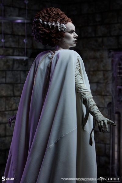 Bride of Frankenstein Premium Format Mixed Media Statue The Bride of Frankenstein (Fabric Costume) 55 cm