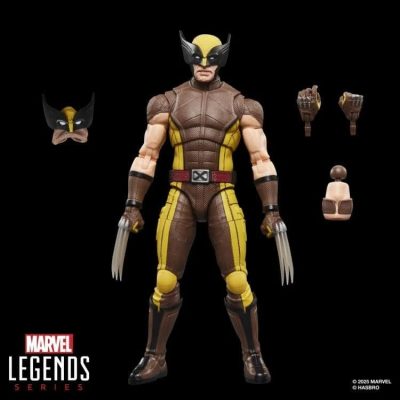 WOLVERINE BROWN SUIT FIGURA 15 CM DEADPOOL & WOLVERINE MARVEL LEGENDS SERIES