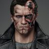 figura terminator t-800 inart cara con daño